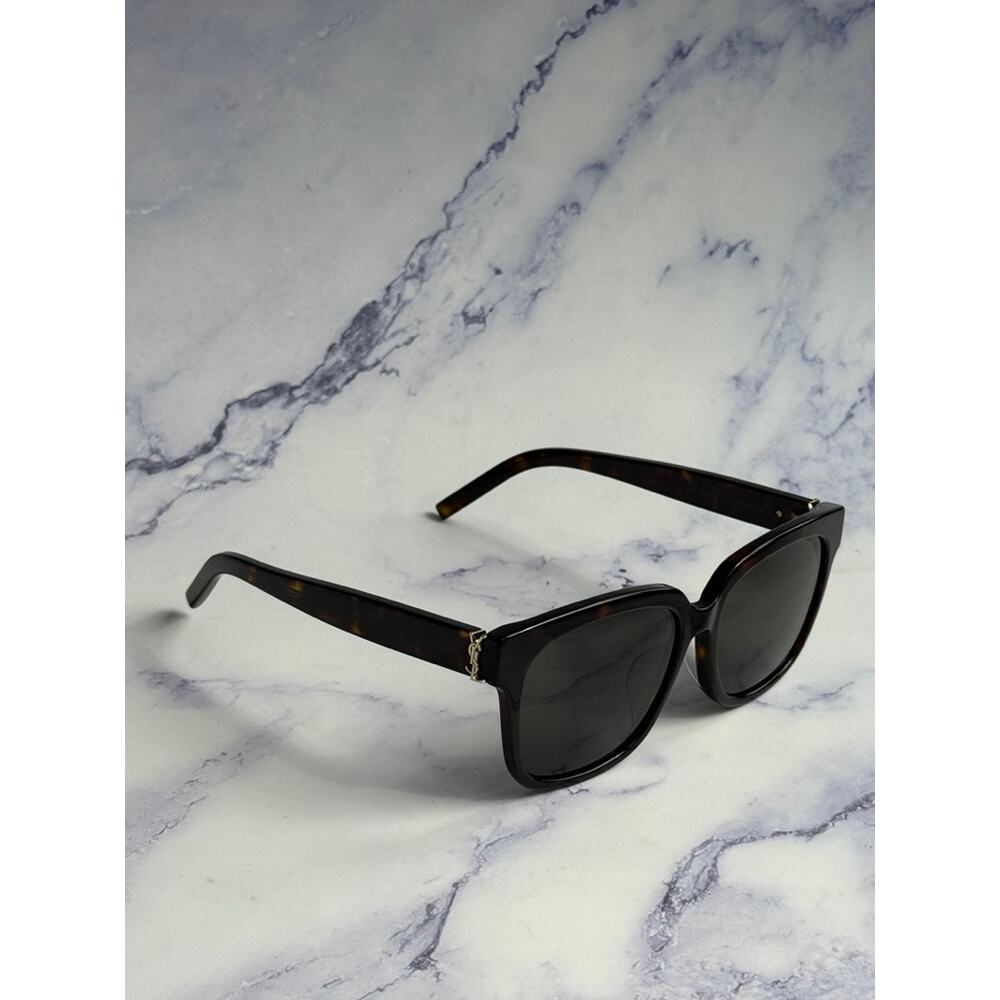 NEW Saint Laurent SLM40/FN Sunglasses in Havana Brown Gold - Picture 6 of 7